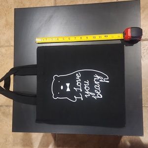Black tote